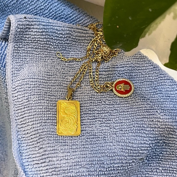 Suisse 5 g gold pendant - Picture 4 of 4